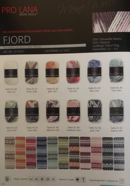 PRO LANA  Sockenwolle "Fjord Socks"  Fb. 181 – Bild 2