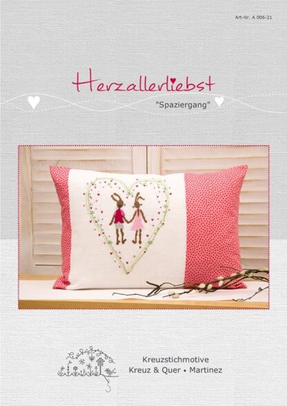 Herzallerliebst "Spaziergang" -  Stickanleitung