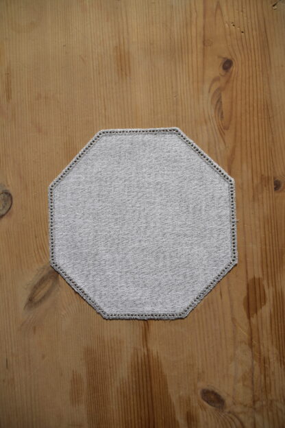 Anhäkel-Achteck, Silber