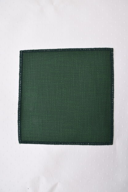 Anhäkel-Quadrat, Türkis/ Grün
