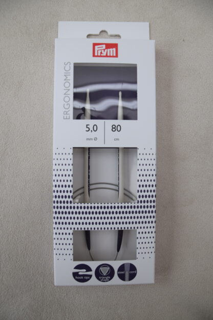 Prym Ergonomics Rundstricknadeln (5,0mm/80cm)