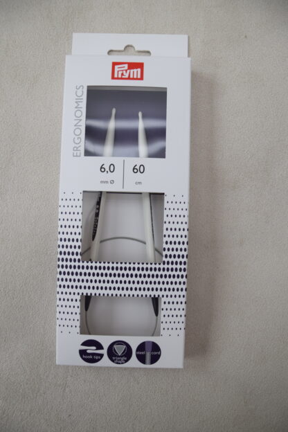 Prym Ergonomics Rundstricknadeln (6,0mm/80cm)