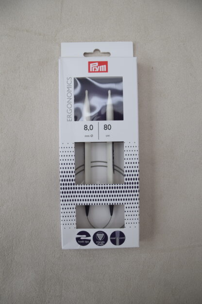 Prym Ergonomics Rundstricknadeln (8,0mm/80cm)