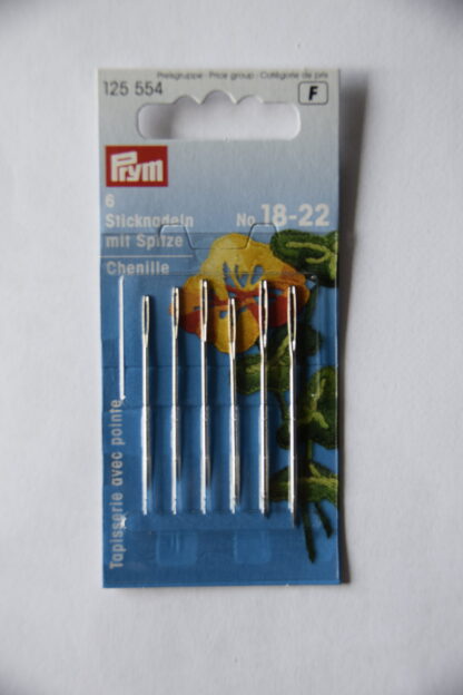 Prym Sticknadeln mit Spitze (No. 18-22)