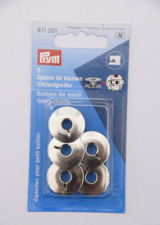 Prym 5 Spulen für kleinen Umlaufgreifer