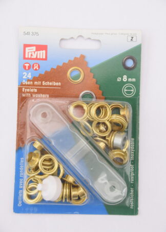 Prym Ösen mit Scheiben (8mm)