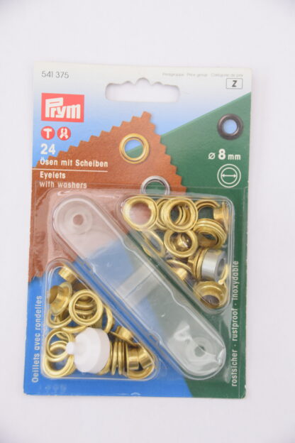 Prym Ösen mit Scheiben (8mm)