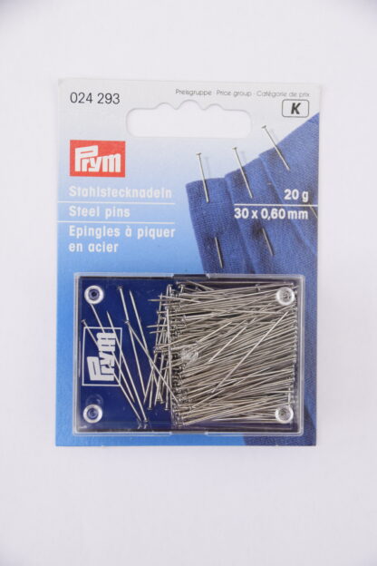 Prym Stahlstecknadeln(30 x 0,60mm)
