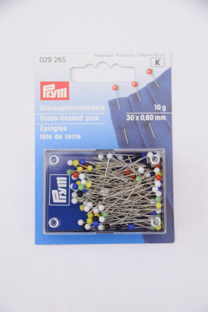 Prym Glaskopfstecknadeln (30 x 0,60mm)