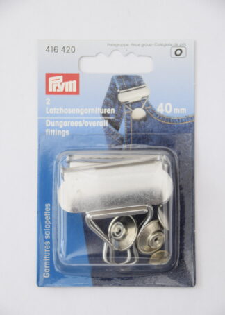 Prym | 2 Latzhosengarnituren (40mm)