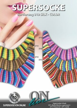 SUPERSOCKE SILK COLOR