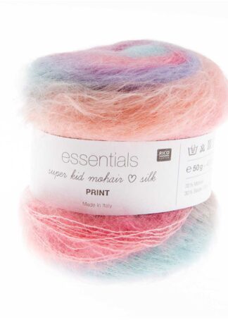 Essentials Super Kid Mohair Loves Silk Print