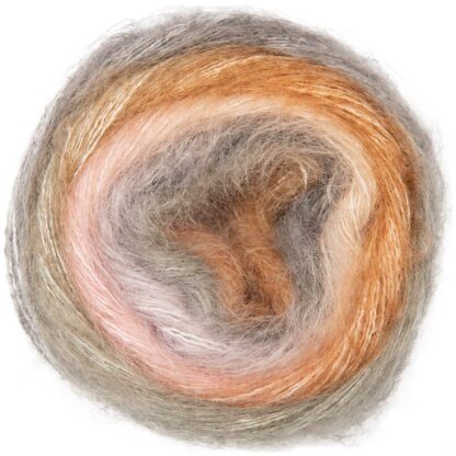 Essentials Super Kid Mohair Loves Silk Print terra