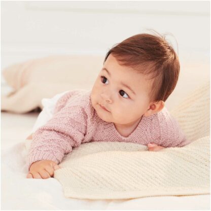 Baby Merino rosa – Bild 2