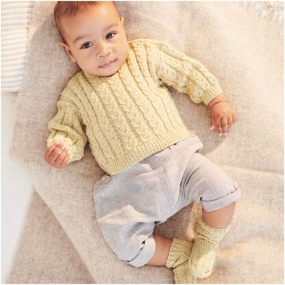 Baby Merino vanille – Bild 2