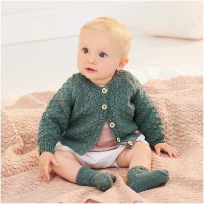 Baby Merino efeu – Bild 2