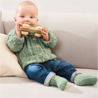 Baby Dream Tweed dk moos – Bild 2