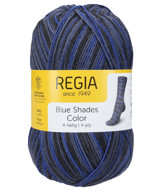 REGIA Blue Shades Color 4-fädig