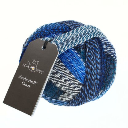 Sockenwolle Zauberball Crazy | 2099 Pause in Blau