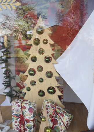 Weihnachtsbaum aus Holz (ca. 80 LEDs) -