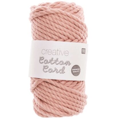 Rico Design Creative Cotton Cord Makramee-Garn (puder) – Bild 2