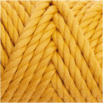Rico Design Creative Cotton Cord Makramee-Garn (senf)