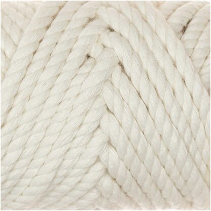 Rico Design Creative Cotton Cord Makramee-Garn (creme)
