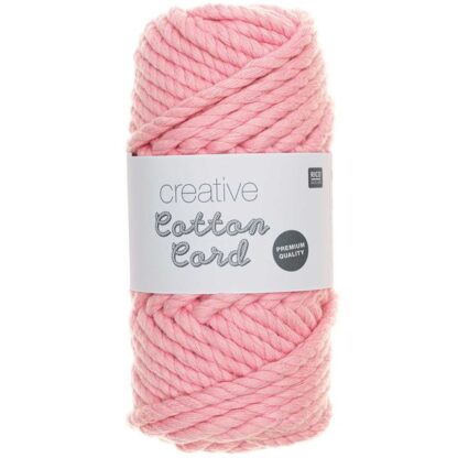 Rico Design Creative Cotton Cord Makramee-Garn (rosa) – Bild 2