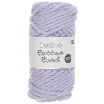 Rico Design Creative Cotton Cord Makramee-Garn (lila) – Bild 2
