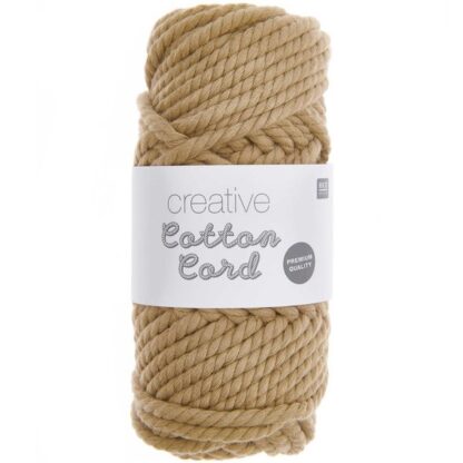 Rico Design Creative Cotton Cord Makramee-Garn (taupe) – Bild 2