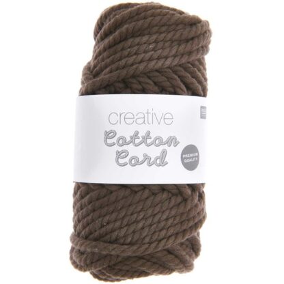 Rico Design Creative Cotton Cord Makramee-Garn (schokolade) – Bild 2