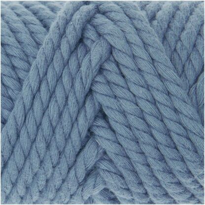 Rico Design Creative Cotton Cord Makramee-Garn (blau)