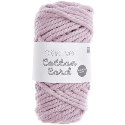 Rico Design Creative Cotton Cord Makramee-Garn (lavendel) – Bild 2