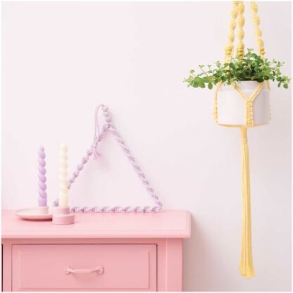 Rico Design Creative Cotton Cord Makramee-Garn (lavendel) – Bild 5