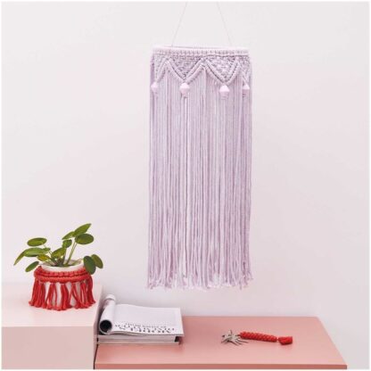 Rico Design Creative Cotton Cord Makramee-Garn (lavendel) – Bild 3