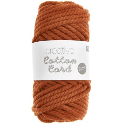 Rico Design Creative Cotton Cord Makramee-Garn (rost) – Bild 2