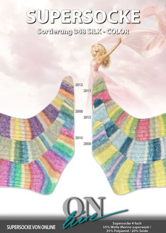 Supersocke 100 Sort. 348 Silk-Color