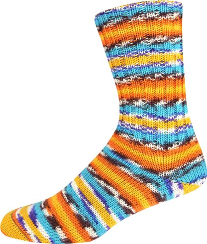 Supersocke 100 Sort. 357 Merino-Extrafein Color / Farbe 2976