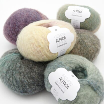 Fashion Alpaca Superfine Heavens Big Cloud - 003 Vibrant – Bild 5