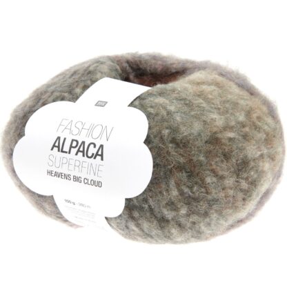 Fashion Alpaca Superfine Heavens Big Cloud - 005 Dark Rainbow