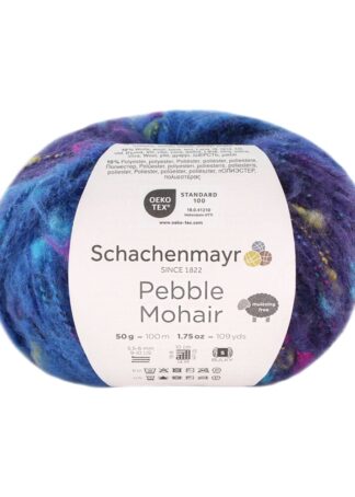 Pebble Mohair | Farbe 00083 blue zone color