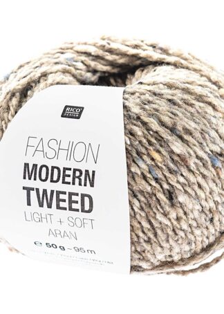 Fashion Modern Tweed aran | Farbe 002 Natur