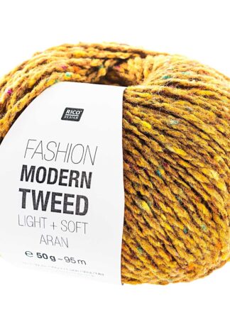 Fashion Modern Tweed aran | Farbe 004 Senf