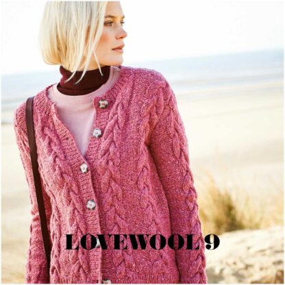 Fashion Modern Tweed aran | Farbe 006 Beere – Bild 4