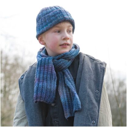 Creative Melange aran Wonderball | Farbe 007 Lila-Petrol – Bild 3