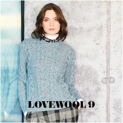 Fashion Modern Tweed aran | Farbe 007 Hellblau – Bild 3