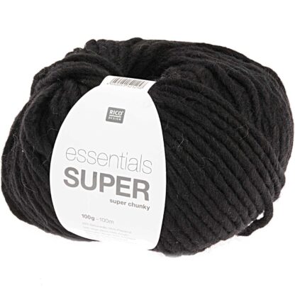 Essentials Super super chunky | Farbe 008 Schwarz
