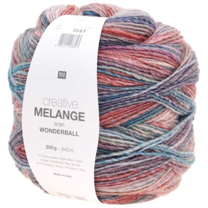 Creative Melange aran Wonderball | Farbe 011 Mauve-Efeu