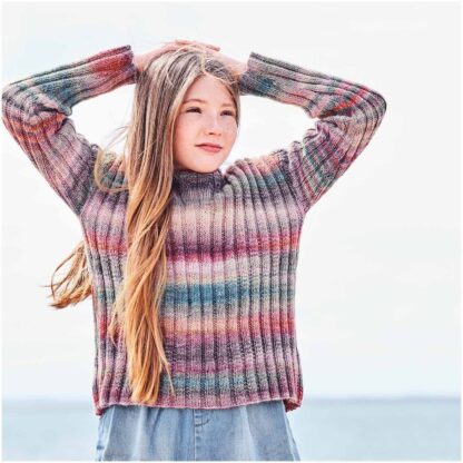 Creative Melange aran Wonderball | Farbe 011 Mauve-Efeu – Bild 4