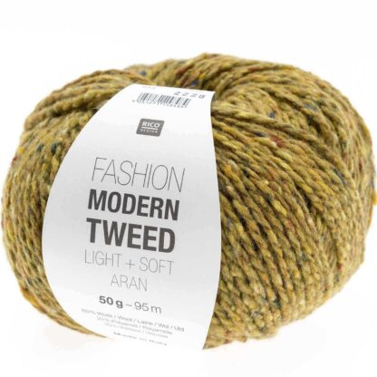 Fashion Modern Tweed aran | Farbe 013 Gelb